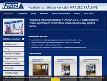 Tablet Screenshot of foreka.cz